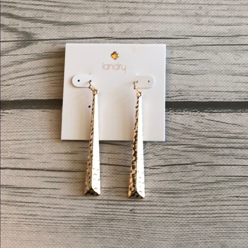 Landry Tower Earrings Gold